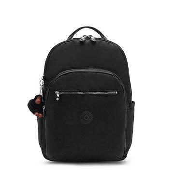 Kipling Seoul Extra Large 17" Backpack Laptopväska Svarta | SE 1573AH